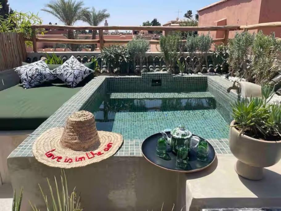 Riad Ptit Kech, Bassin Terrasse - Petits Dejeuners Marrakesh Luaran gambar